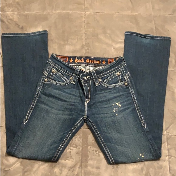 Rock Revival Pants - Rock Revival Boot Cut Jeans 29L